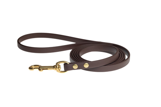 Biothane® Heavy Duty Leash | 6 ft Dark Brown